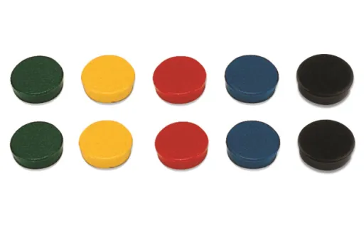 Imanes Súper Fuertes de Colores Variados Bi-Office 25mm – Bi-Office