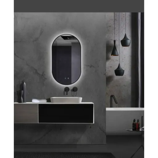 Espejo de Baño Con Luz LED Ledimex TOKY022-90OR 90 x 50 cm