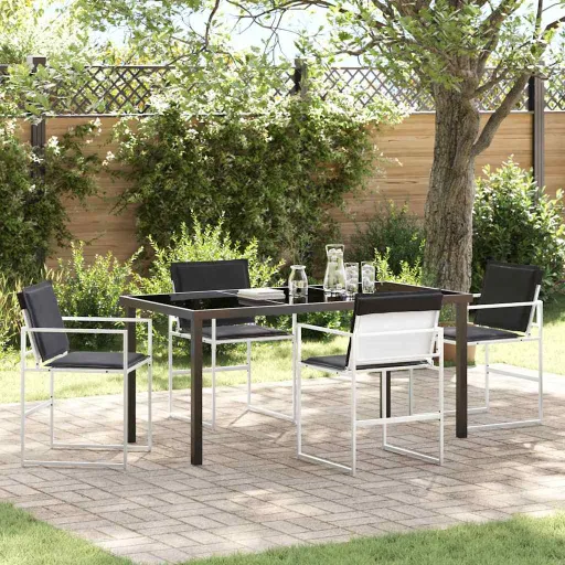 Conjunto de Comedor de Jardín   (5 pcs)