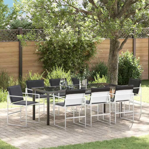 Conjunto de Comedor de Jardín   (9 pcs)