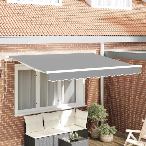 Estructura Del Toldo Manual 3 x 2 m Metal