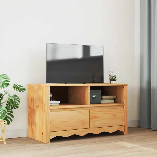 Mueble Para TV Con Cajón Drammen Roble 99 x 43 x 55 cm