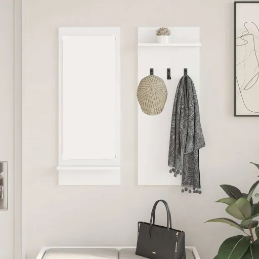 Perchero de Pared 70 x 10 x 90 cm Madera de Ingeniería