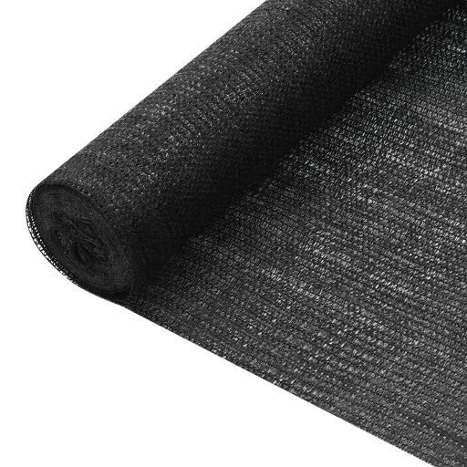 Red de Privacidad HDPE Negro 3,6x50 m 75 g/m²