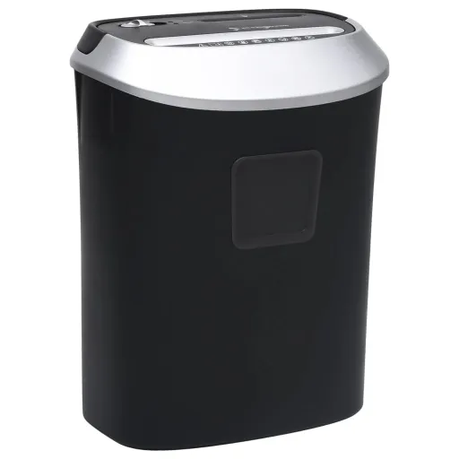 Trituradora de Papel Corte Cruzado 10 Hojas Negro
