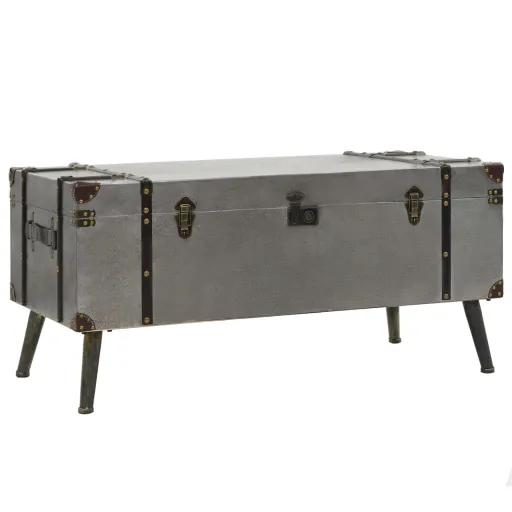 Mesa de Centro de Madera de Ingeniería 102x51x47,5 cm
