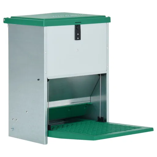 Comedero Automático Para Aves de Corral Con Pedal 12 kg