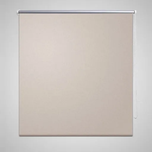 Estor Enrollable Opaco 164,4x175 cm, Tela, Ancho 160 cm, Beige