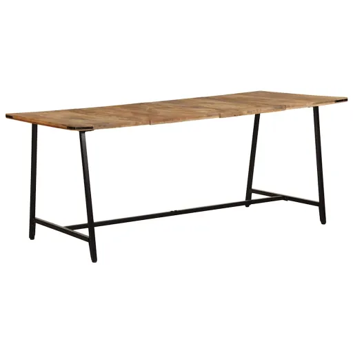 Mesa de Comedor Madera Maciza de Mango 180x90x75 cm