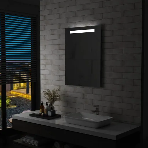 Espejo de Pared de Baño Con LED 60x80 cm