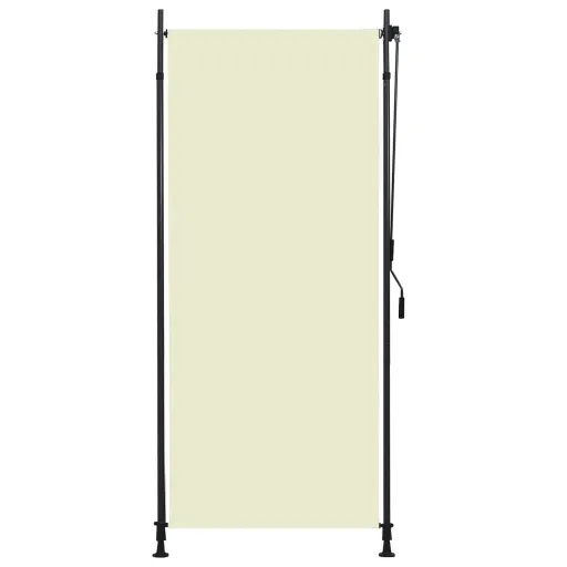 Estor Enrollable de Exterior Color Crema 100x270 cm