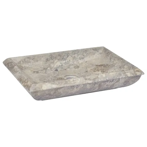 Lavabo Gris Mármol 50x35x10 cm