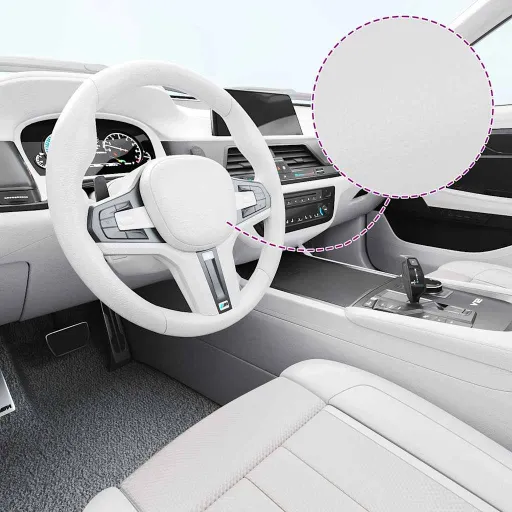 Láminas Para Coches 2 Uds Blanco Mate 100x150 cm