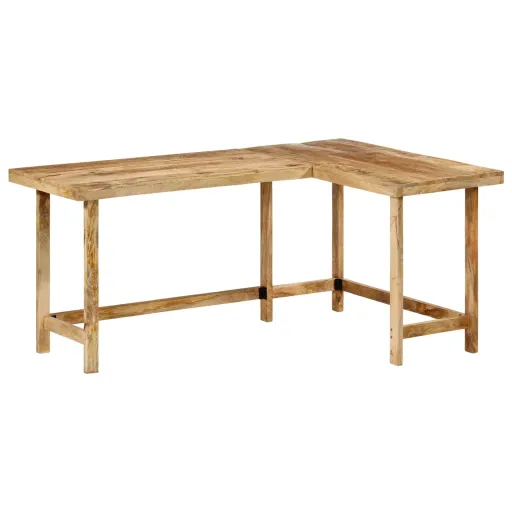 Escritorio Madera Maciza Mango 165x110x75 cm