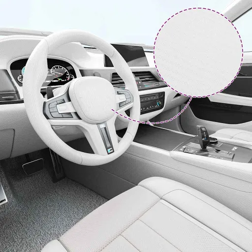 Láminas 3D Para Coches 2 Uds Blanco 100x150 cm