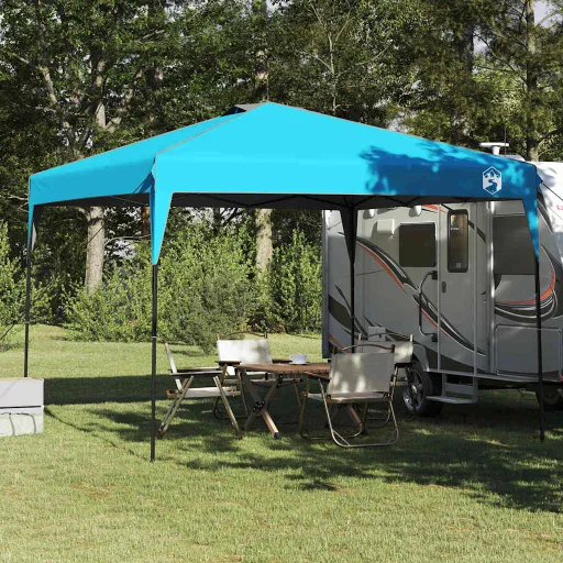 Carpa Dosel Manual Azul 290 x 290 x 251 cm Tela