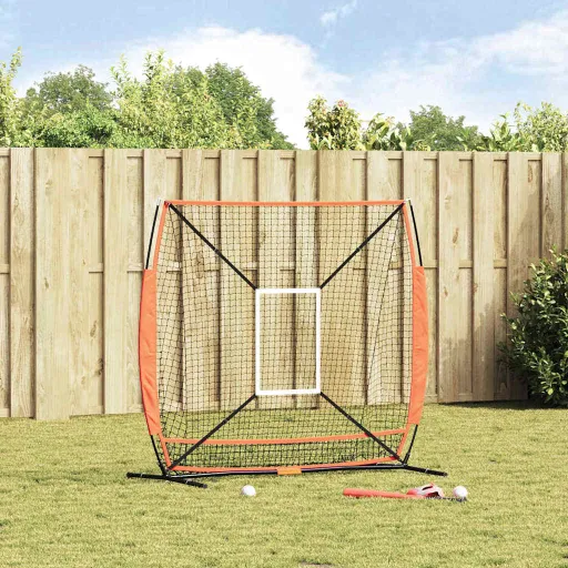 Red de Práctica de Béisbol Manual 180 x 89,5 x 152,5 cm