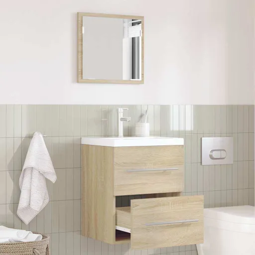Juego de Muebles de Baño Con Cajón Marrón 41 x 38,5 x 48 cm
