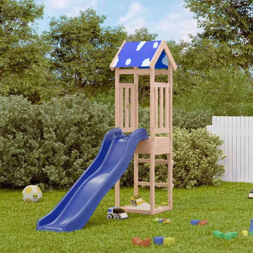 Parque Infantil de Exterior de Madera Maciza de Pino
