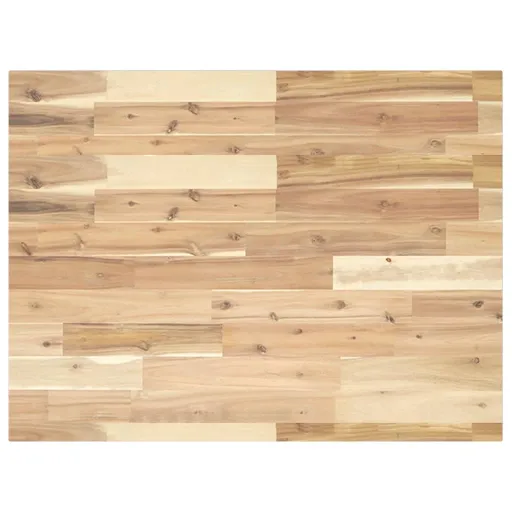 Tablero Escritorio Madera Maciza Acacia Sin Tratar 100x60x2 cm