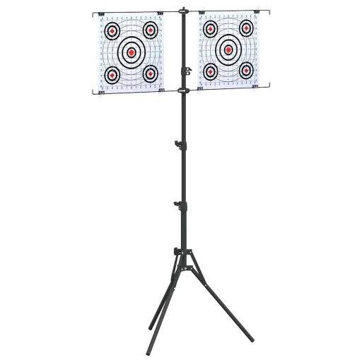 Soporte Para Diana Manual Negro y 82,5 x 51 x 150 cm Metal