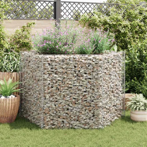 Arriate Hexagonal de Gaviones 160x140x100 cm