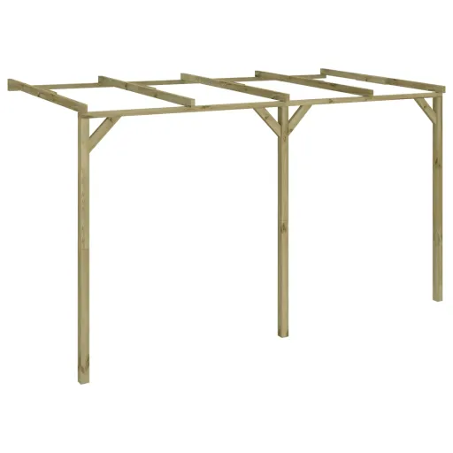 Pérgola Cobertizo de Madera 2x4x2,2 m