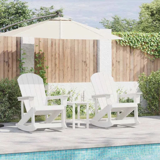 Conjunto de Sofás de Jardín   HDPE (3 pcs)