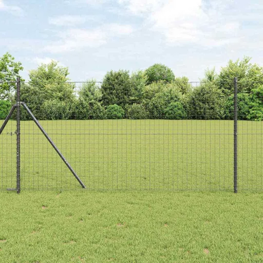 Poste de Valla   Gris 3,2 x 3,2 x 190 cm (52 pcs)