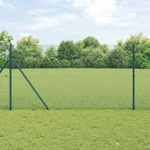 Poste de Valla Verde 50 x 1,2 m (Malla de 12 x 12 mm)