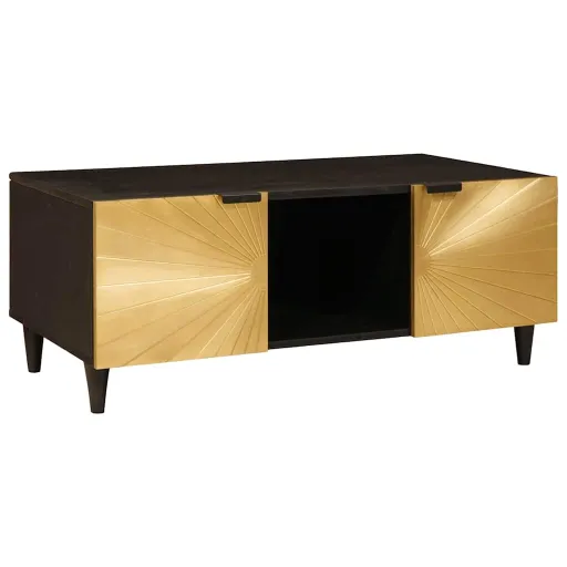 Mesa de Café 100 x 54 x 40 cm Madera de Mango Maciza