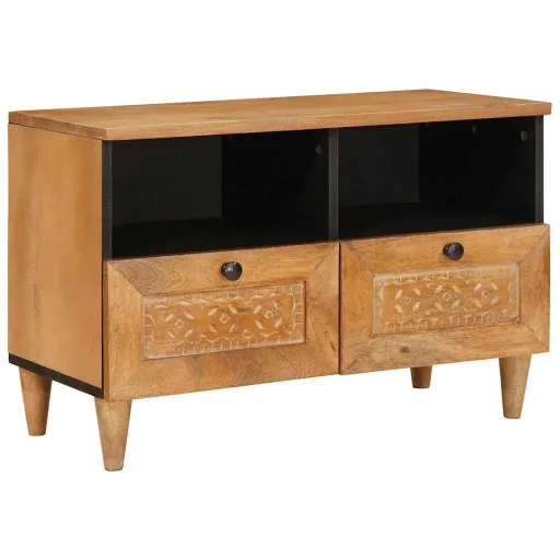 Unidades de TV Con Cajón Marrón Claro 70 x 33 x 46 cm