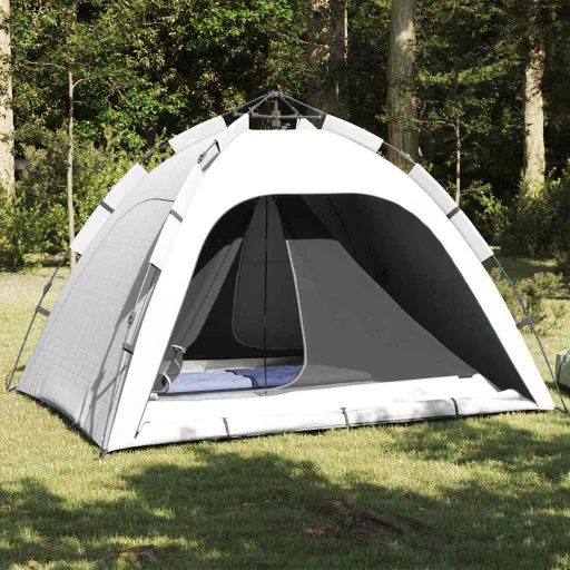 Tienda de Interior Con Techo Negro 240 x 160 x 133 cm Malla