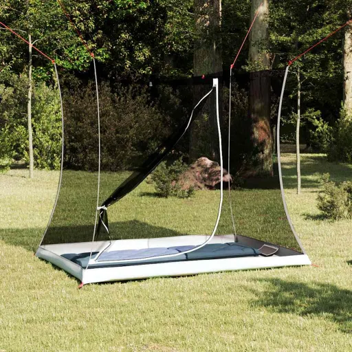 Tienda Interior Negro 208 x 140 x 175 cm Malla