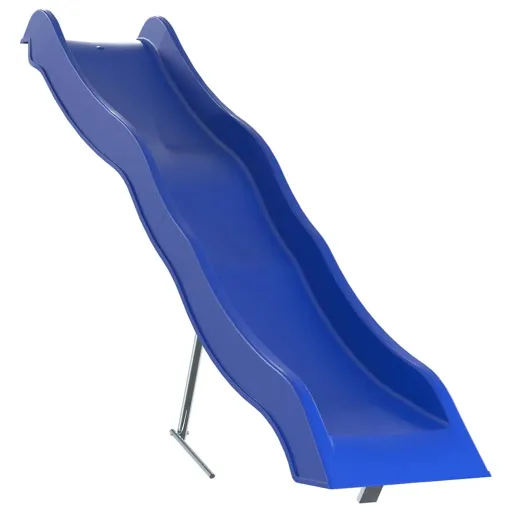 Tobogán Infantil Polipropileno Azul 210x40 cm
