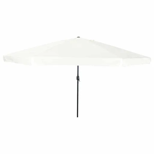 Sombrilla de Jardín Arena 395 x 395 x 245 cm Poliéster y Acero