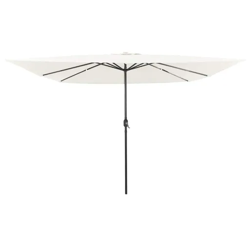 Sombrilla de Jardín Arena 295 x 295 x 245 cm Poliéster y Acero