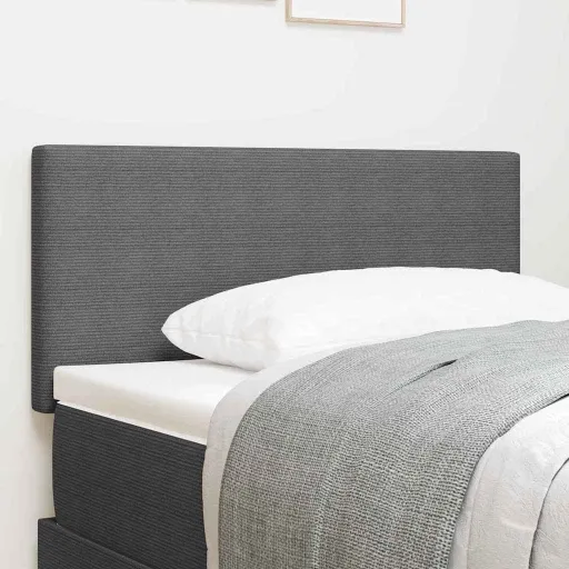 Cabecero Con Cabecera Gris Claro 80 cm Cuero Sintético