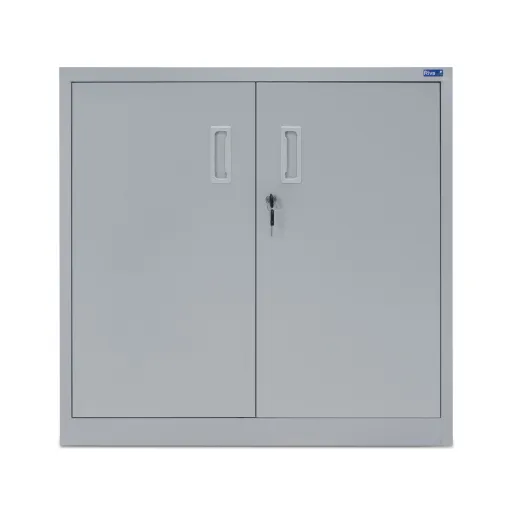 Armario de Oficina 800x800x420 mm Con Puertas Batientes