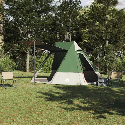 Tienda de Camping Con Techo Verde 482 x 360 x 227 cm Tafetán