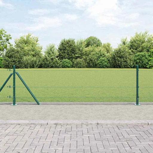 Poste de Valla Verde 100 x 0,4 m (Malla de 12 x 12 mm)