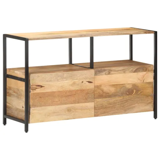 Aparador de Madera Maciza de Mango 110x35x65 cm