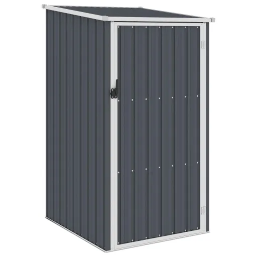 Cobertizo de Jardín Acero Galvanizado Antracita 87x98x159 cm