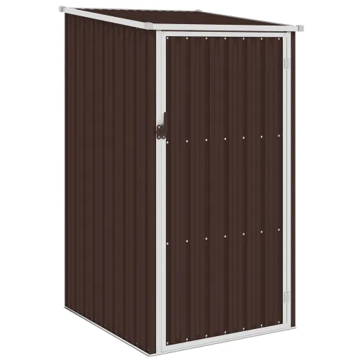 Cobertizo de Jardín Verde Acero Galvanizado 87x98x159 cm
