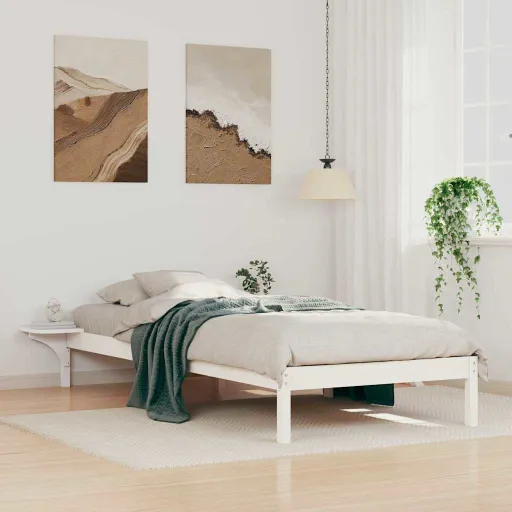Estructura de Cama Con Mesitas 80 x 210 cm