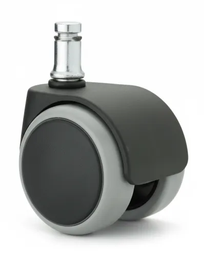 Ruedas de PVC de Rodadura Suave Para Sillas – Gris Oscuro