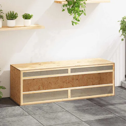 Terrario de Madera Contrachapada 144x46x48 cm