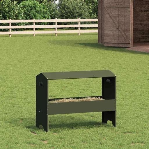 Abrevadero Para Ganado Verde Oliva 79 x 35 x 62 cm