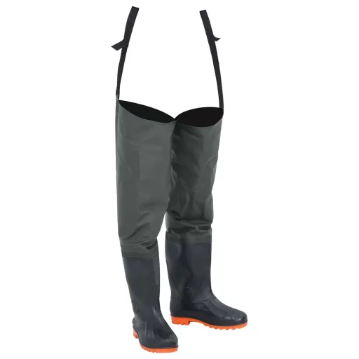 Botas Altas de Agua de Pesca Verde Oscuro Talla 38