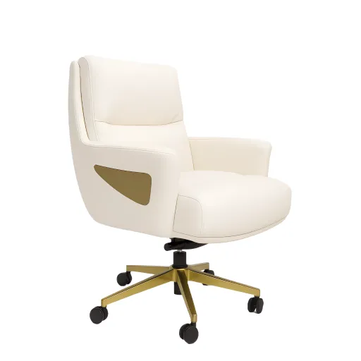 Silla de Oficina Operativa Sadah Crema